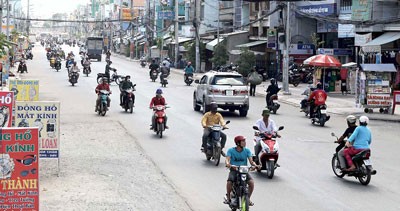 Ba Hom Street in District 6 of HCMC does not suffer from flooding due to heavy rain and high tide any more (Photo: SGGP) Ba Hom Street in District 6 of HCMC does not suffer from flooding due to heavy rain and high tide any more (Photo: SGGP)